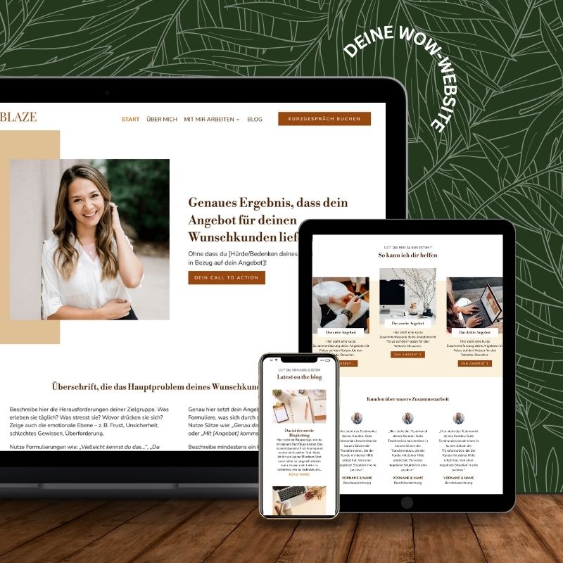 website-template-blaze 800x800 Website Template Blaze